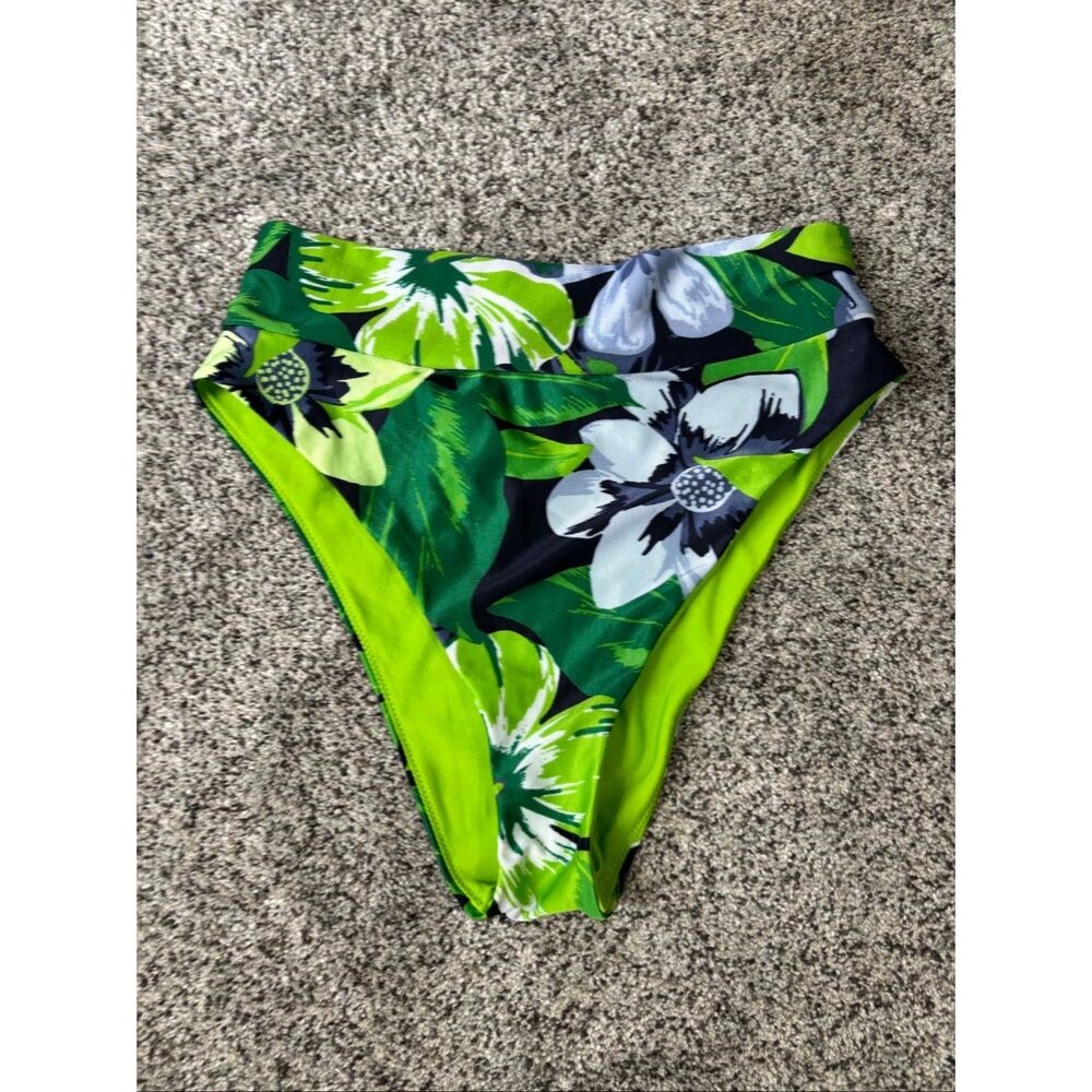 ❤️Aerie High Waisted High Cut Cheeky Bikini Bottom